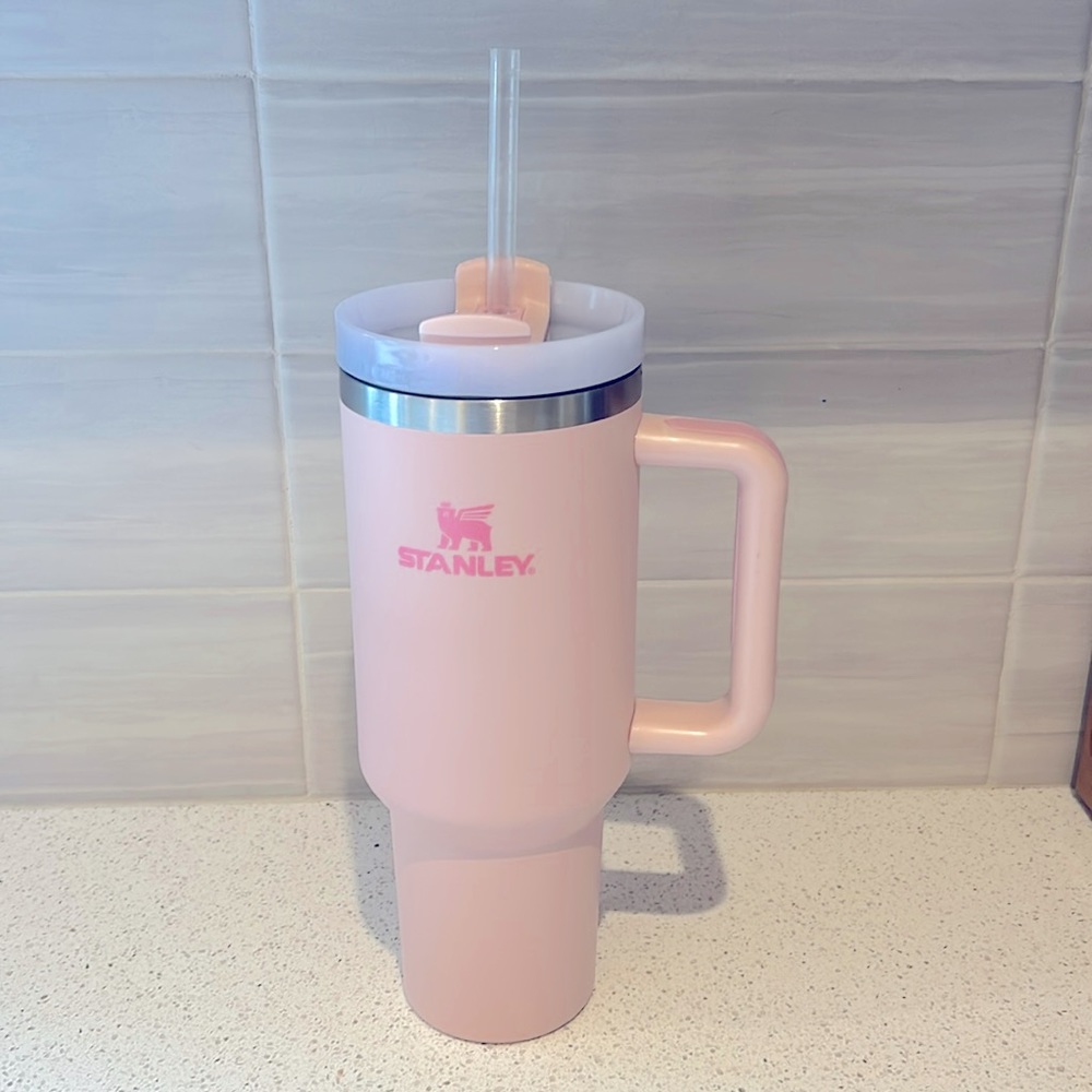 Pink  40 ounce Stanley Stainless Tumbler Cup